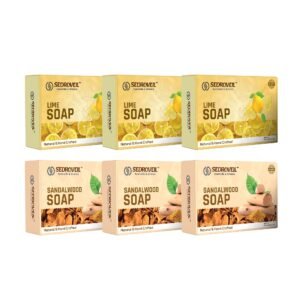 LIME 3 & SANDALWOOD 3 COMBO